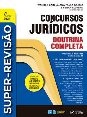 cover image of Super-revisão concursos jurídicos